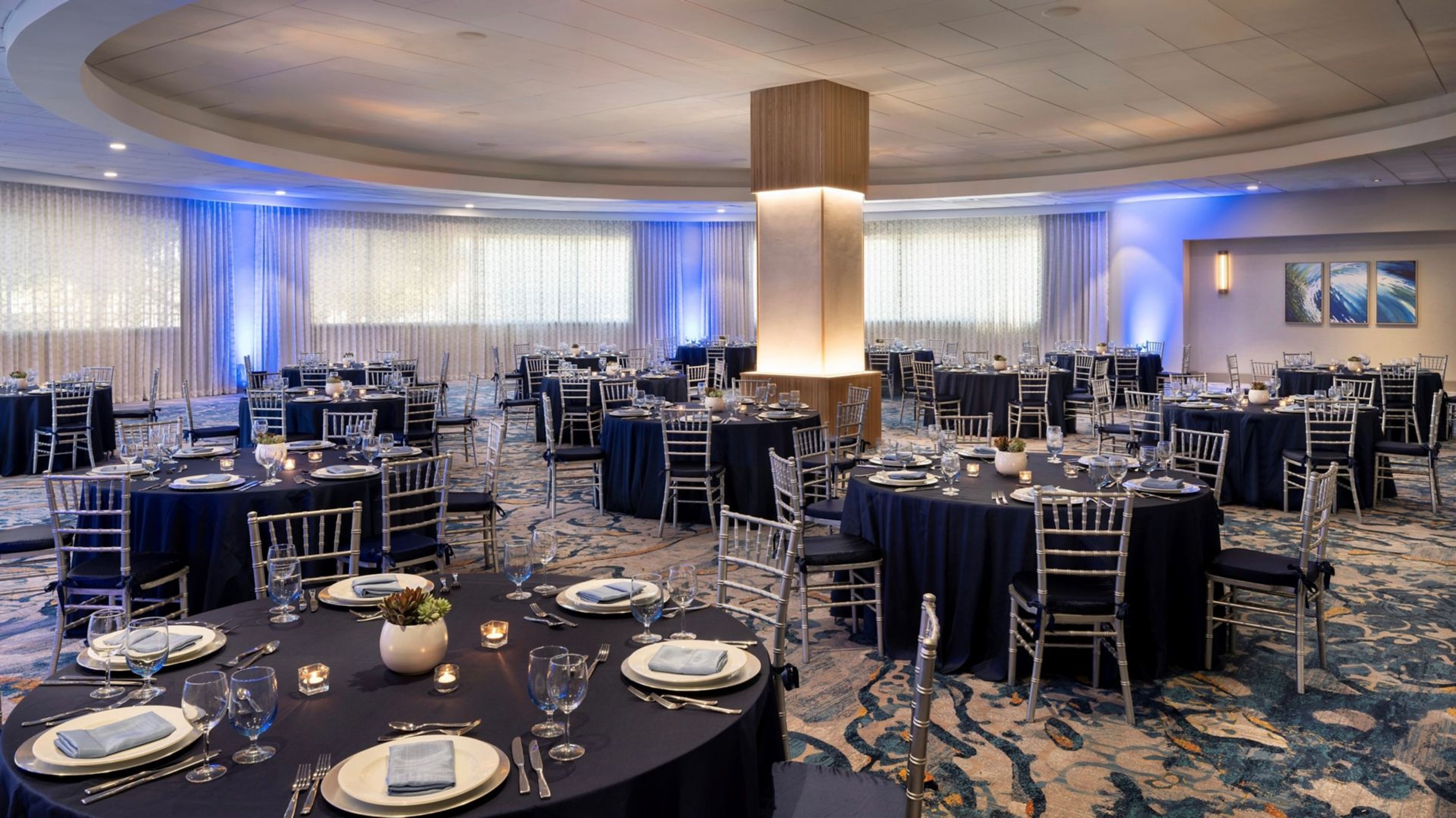 Lighthouse Ballroom, an event space at Torrance Marriott Redondo Beach