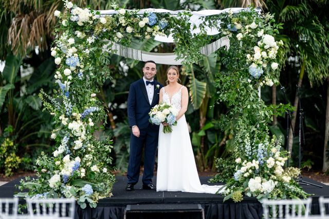 Featured photo from A Coastal Wedding at Admiral Cove with Sophisticated Blue Accents