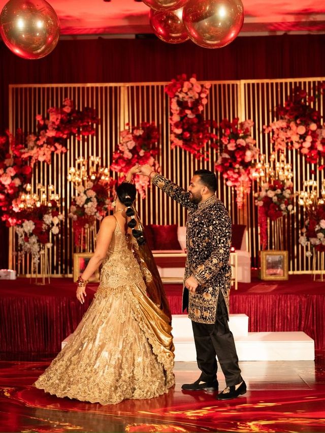 Featured photo from Check Out This Unforgettable Sangeet at Omni Las Colinas: A Celebration of Tradition, Glamour, and Red Poppies in Bloom