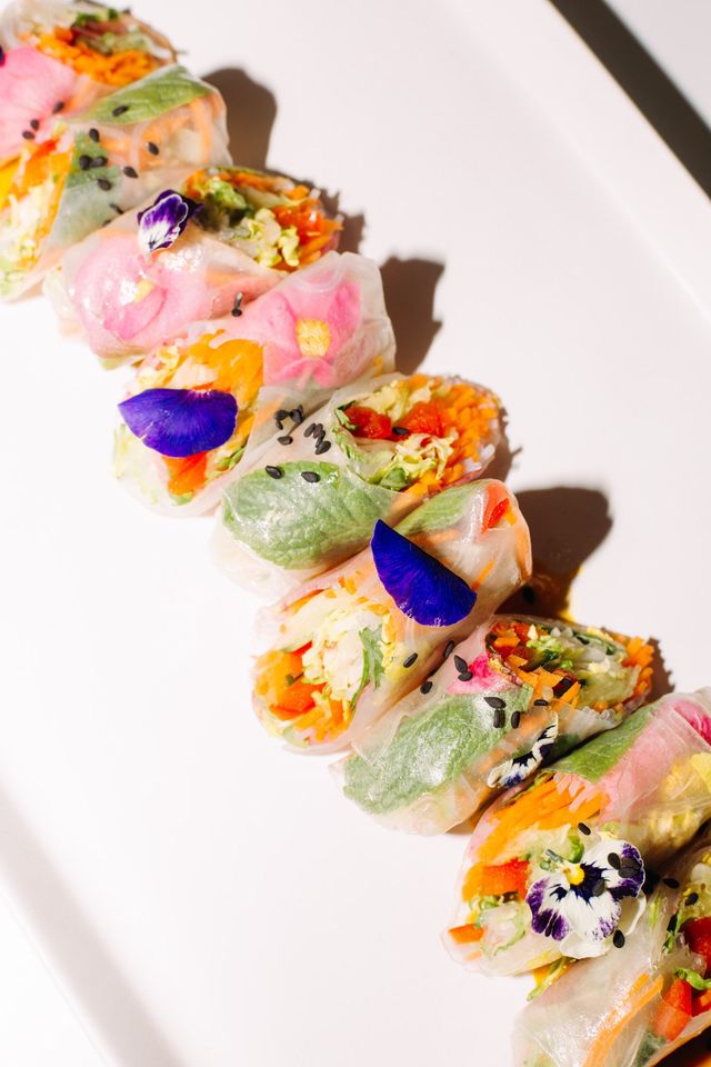 Featured photo from Step Inside This Vibrant Milk Makeup Event Featuring Colorful Spring Rolls and a French Fry Bar