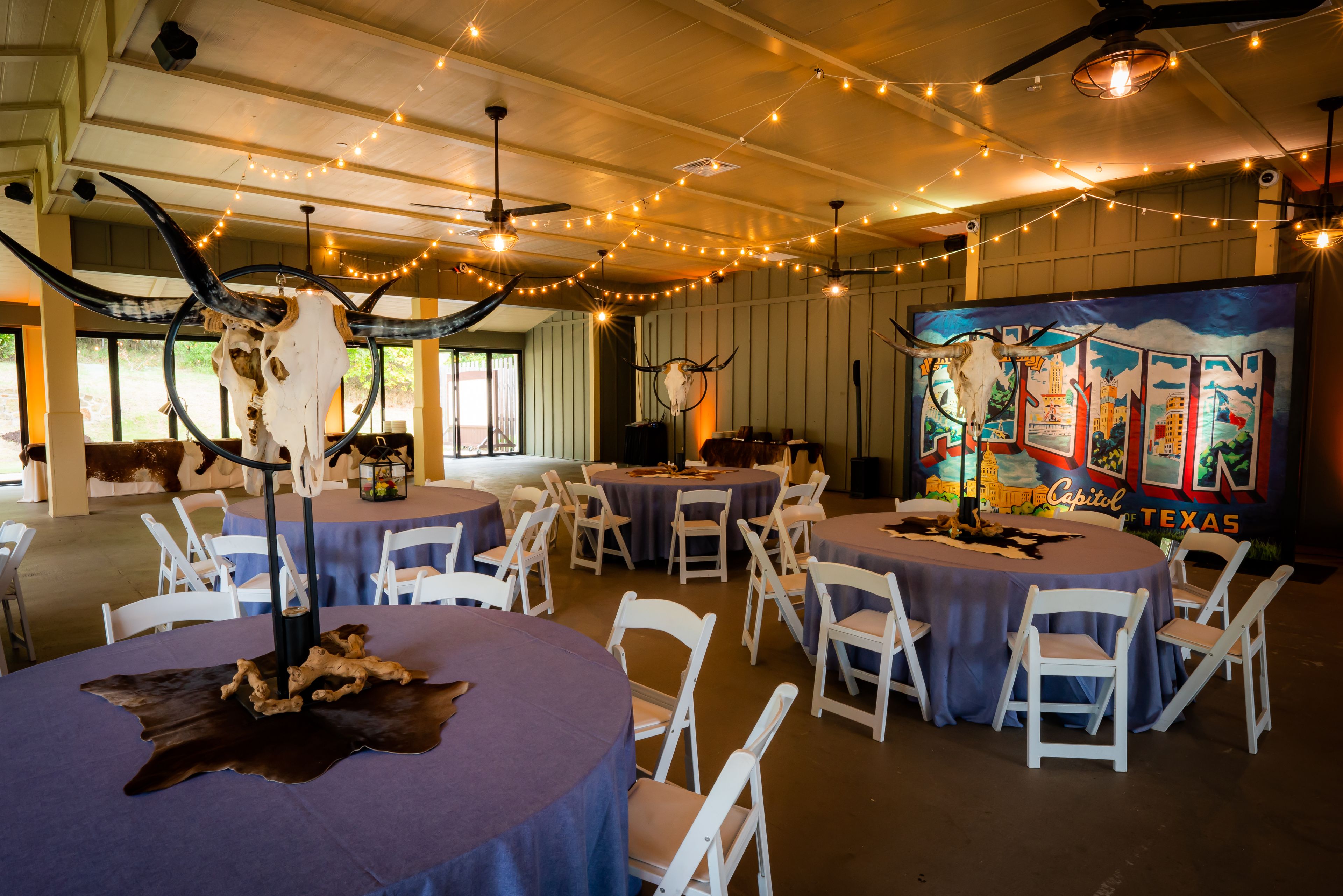 Wildflower Pavilion, an event space at Hyatt Regency Lost Pines