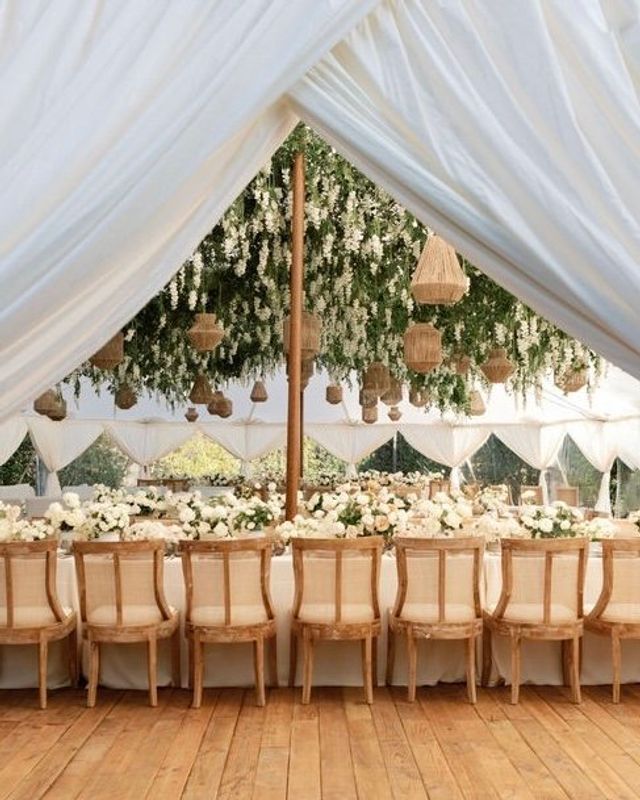 Featured photo from This Seaside Wedding with a Draped Tent and Soft Florals at Ritz Carlton Bacara Was Meant To Be