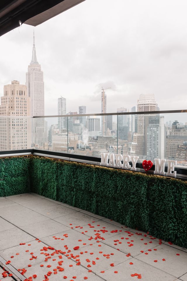 Featured photo from Romantic Proposal and intimate family celebratory dinner at Bryant Park Grill