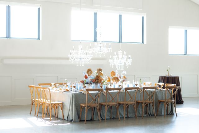 Featured photo from A Dreamy Blue-and-Neutral Wedding at Woodhaven Weddings + Events