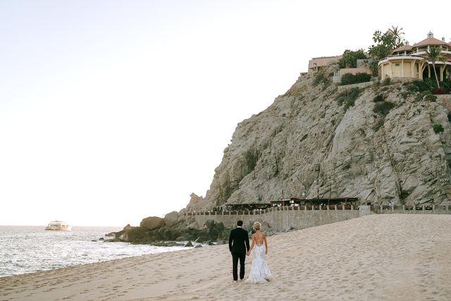 Featured photo from This Elegant Los Cabos Wedding Brought Coastal Sophistication to a Stunning Seaside Venue