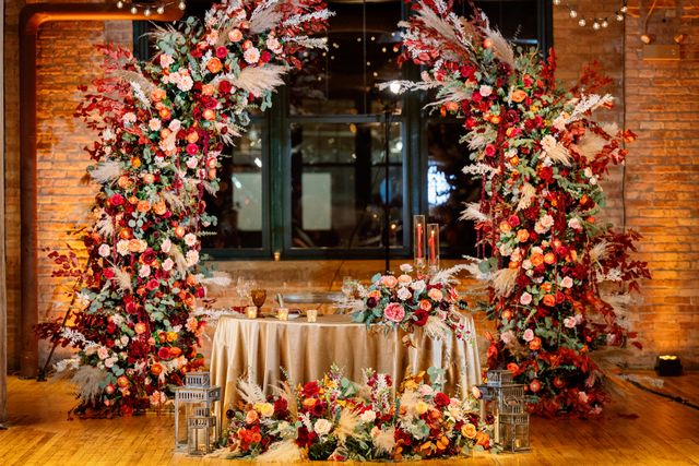 Featured photo from Step Into This Autumn-Inspired South Asian Celebration at Bridgeport Art Center