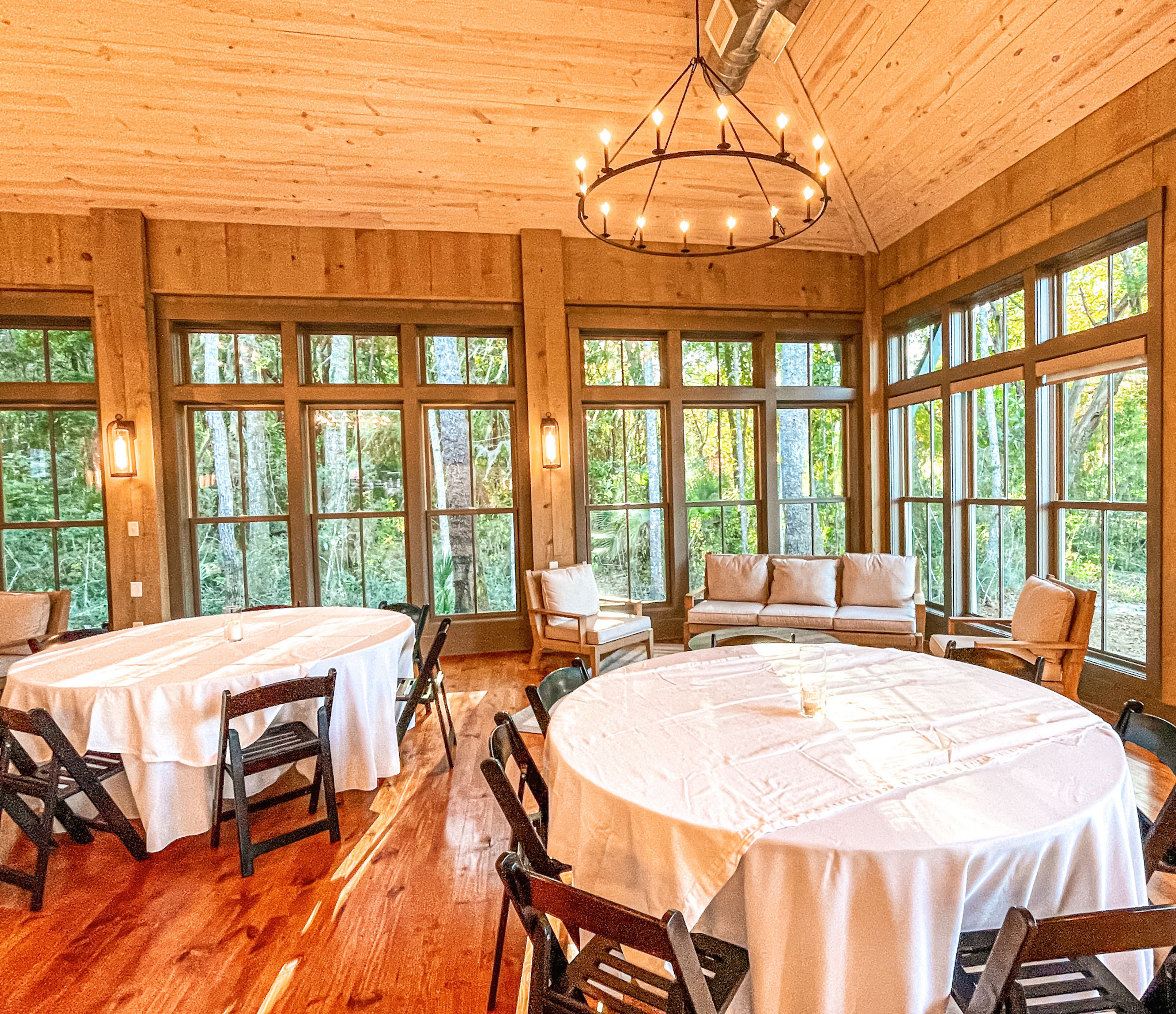 Party Barn, an event space at Emma's Driftwood Farm
