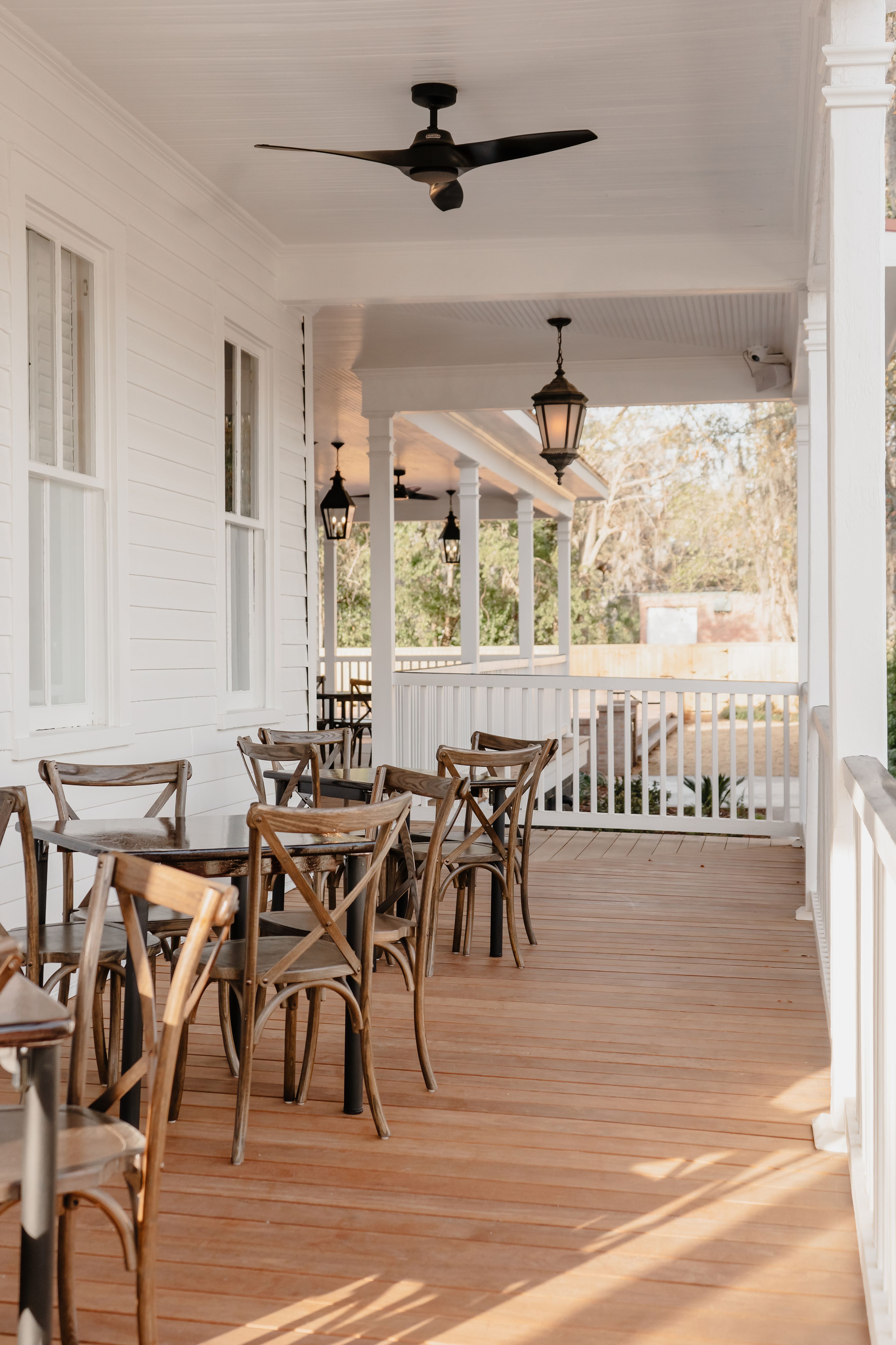 Downstairs Veranda, an event space at Kersey House