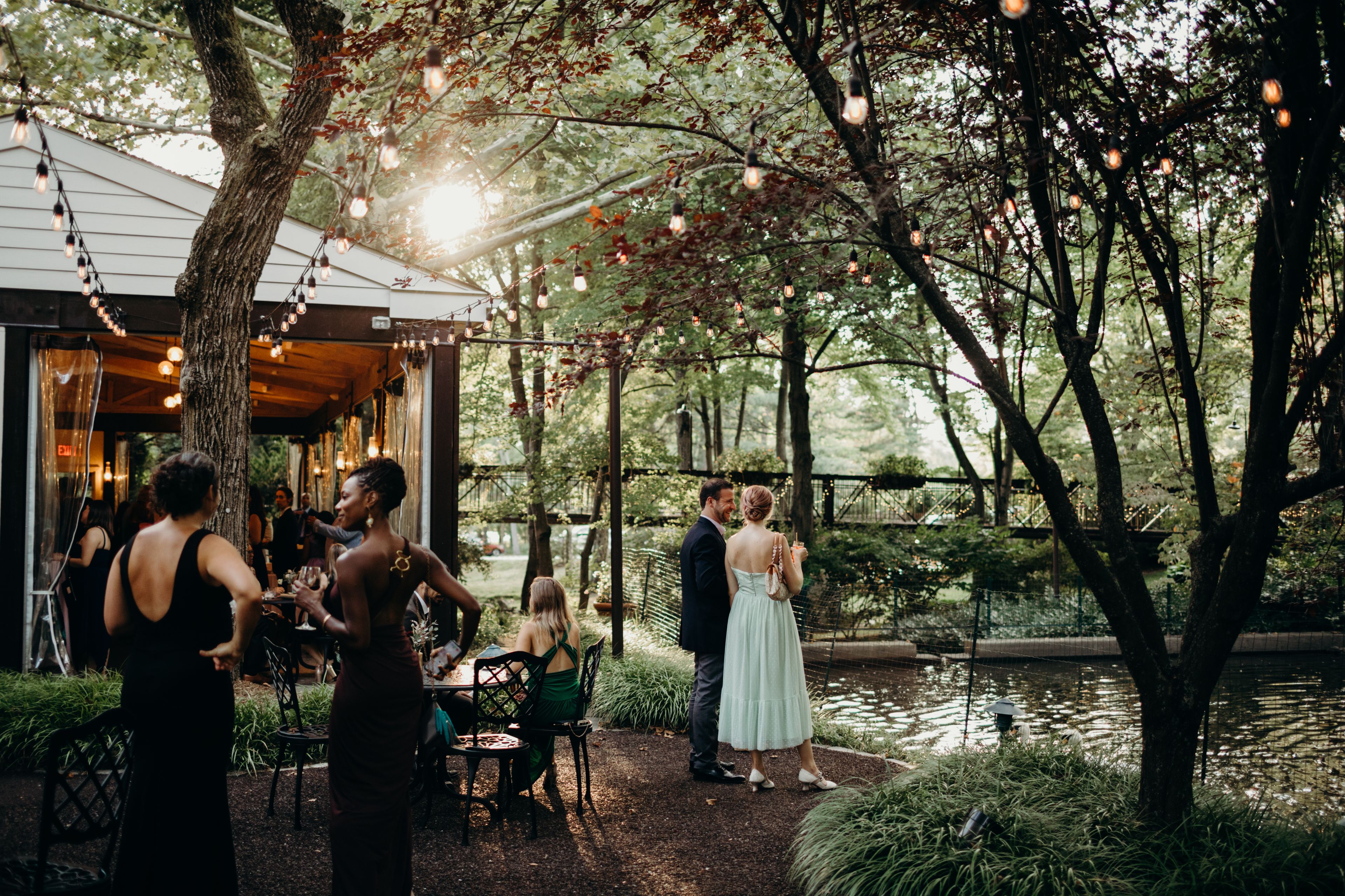 Lower Level - Veranda and 'Fern", an event space at Pomme