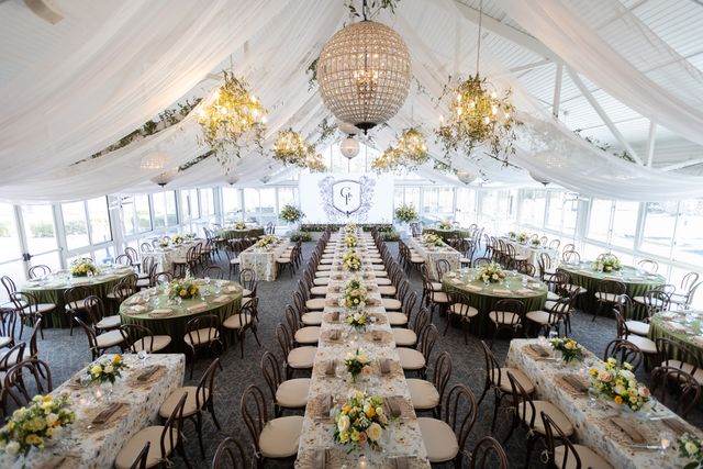 Featured photo from Freshly Bloomed: A Yellow & Green Spring Tented Celebration
