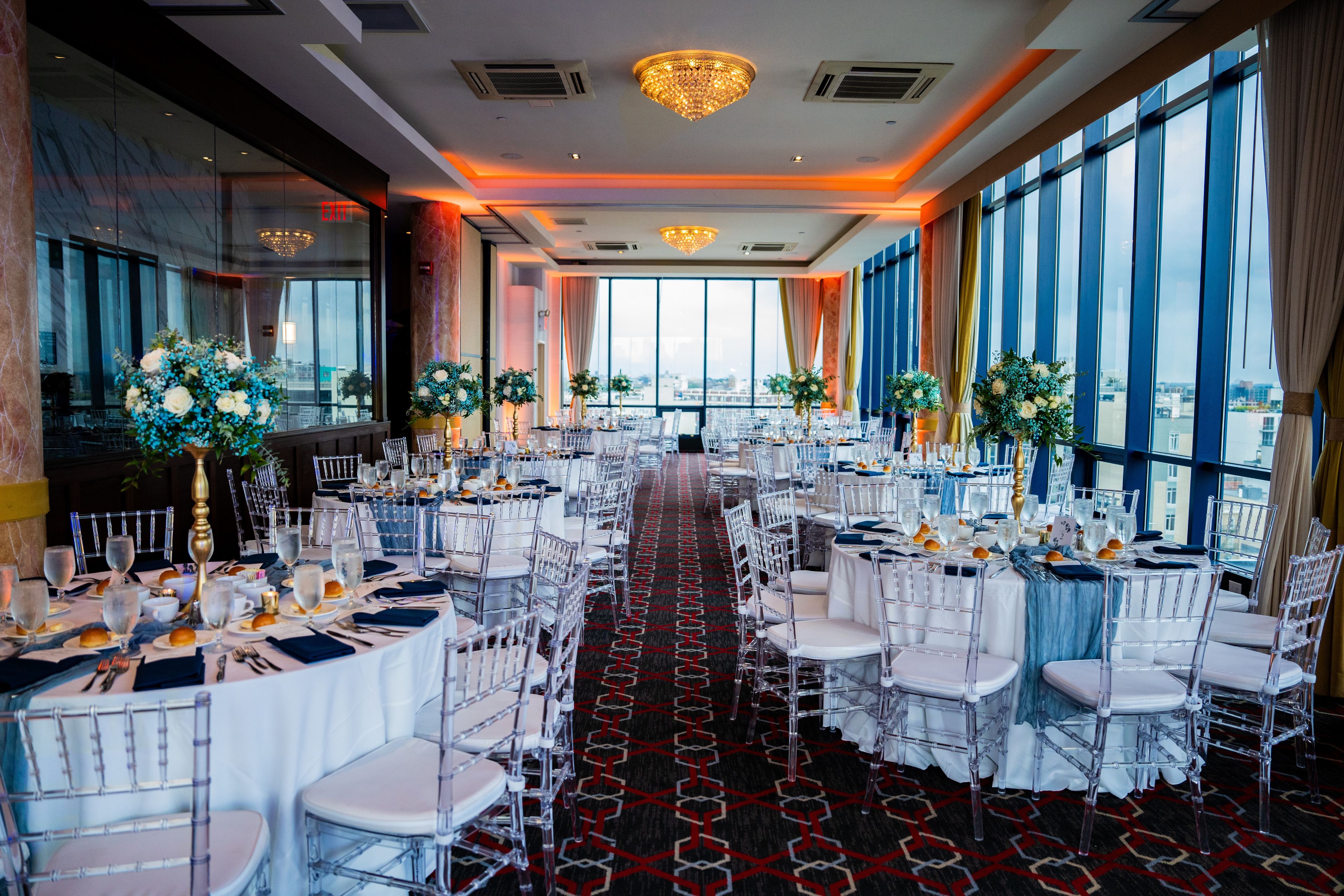 Ballroom, an event space at Vista Penthouse Ballroom & Sky Lounge