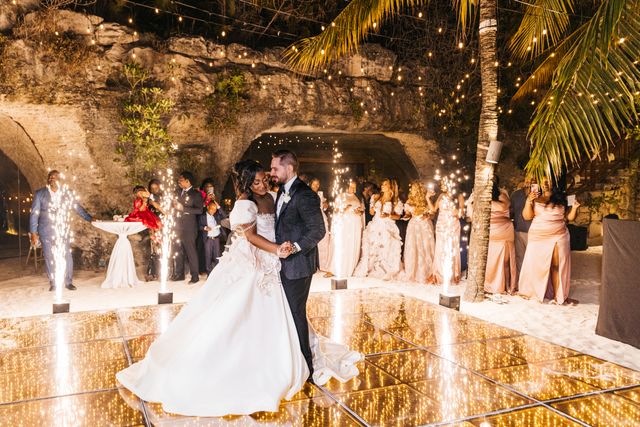 Featured photo from Step Into This Champagne-Toned Celebration at Hotel Xcaret Mexico