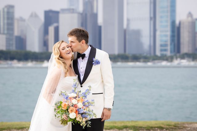 Featured photo from Beneath the Stars and Skyline: A Dreamy Blue Wedding at Adler Planetarium