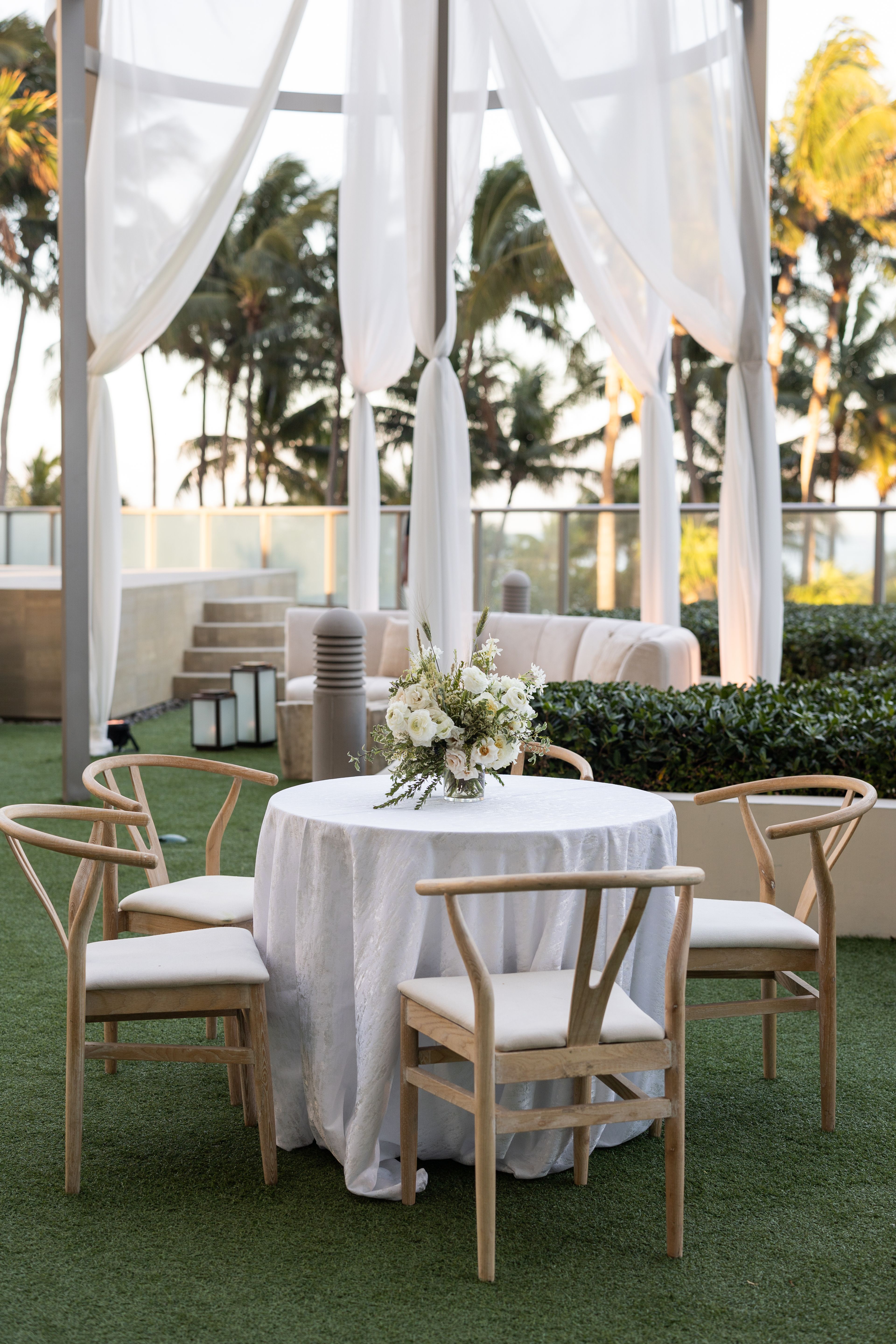 Ocean View Terrace, an event space at St. Regis Bal Harbour Resort