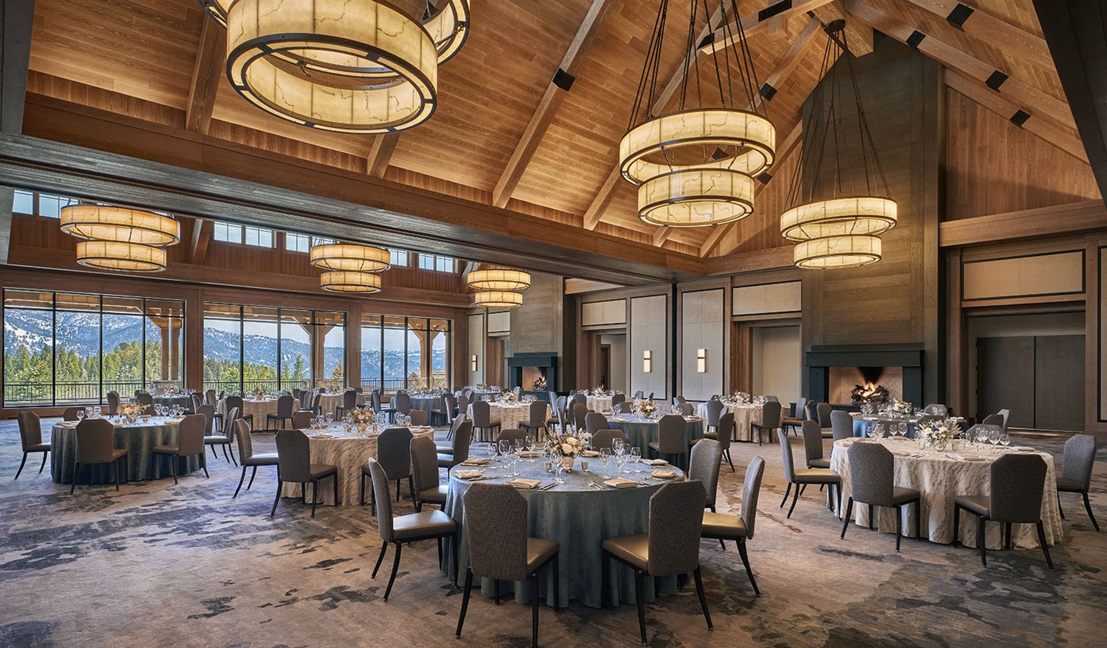 Grand Ballroom, an event space at Montage Big Sky