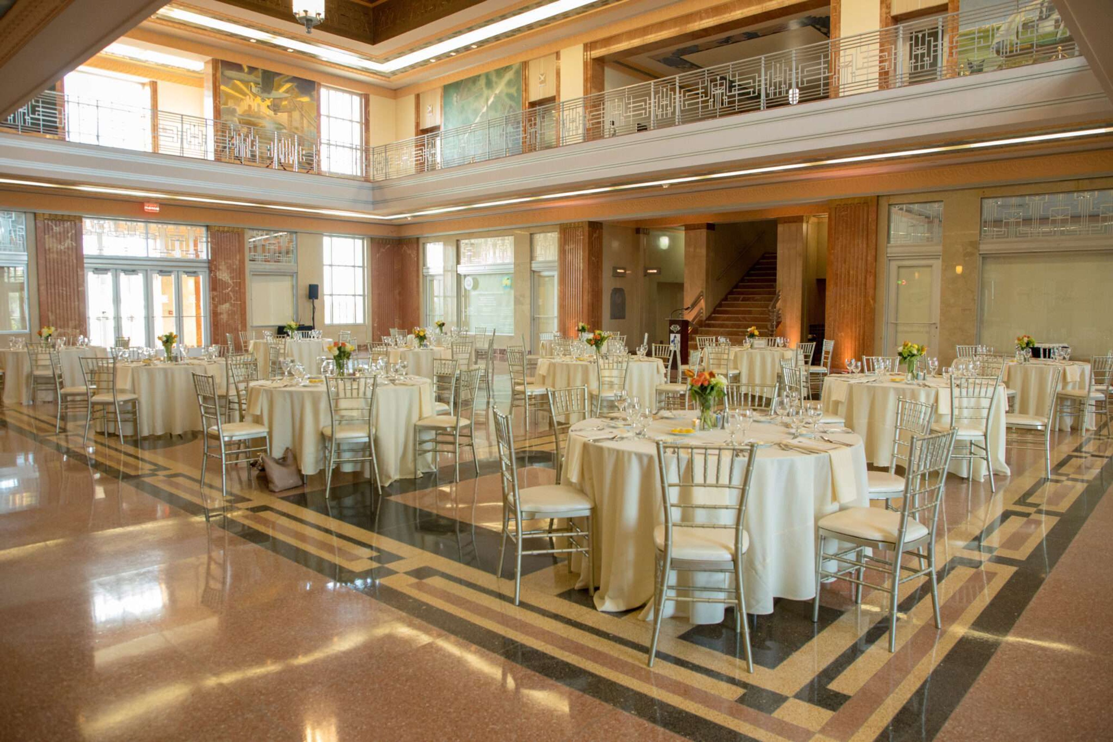 Grand Atrium, an event space at Messina's At The Terminal