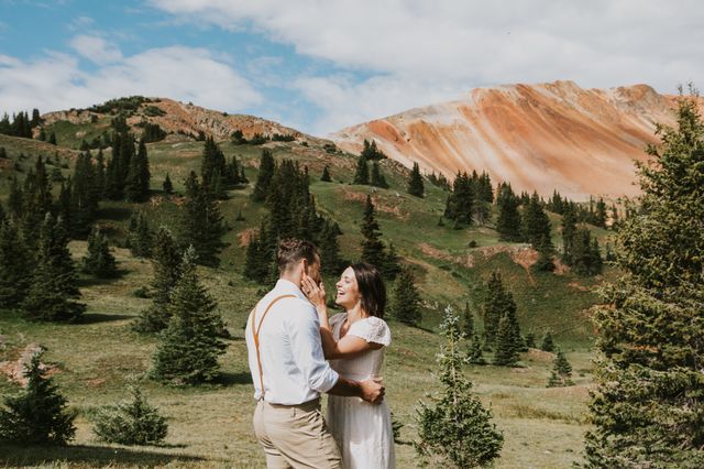 Featured photo from Ryan and Liz San Juan Mountains Hiking Elopement