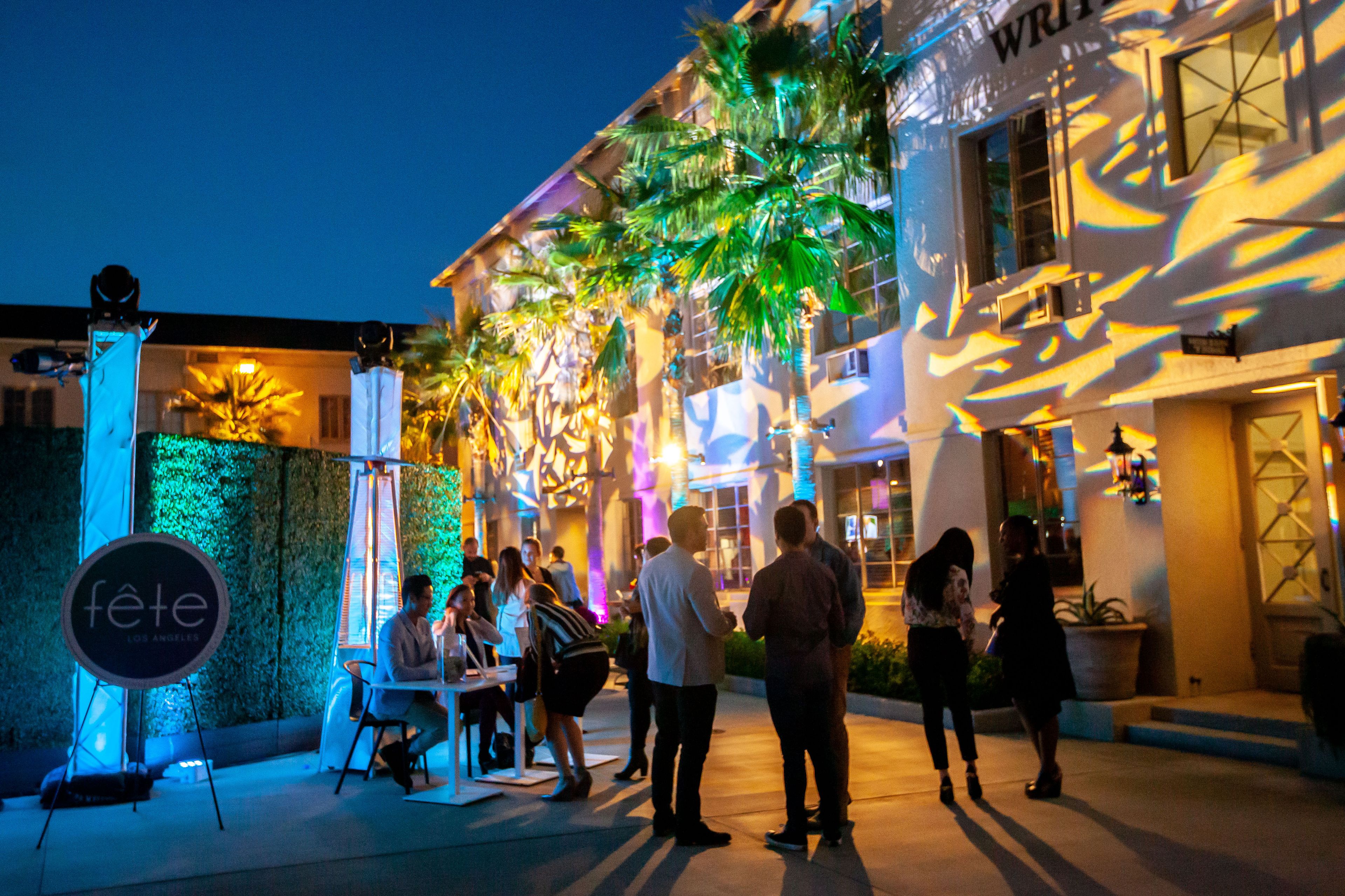 Courtyard, an event space at the lot at formosa