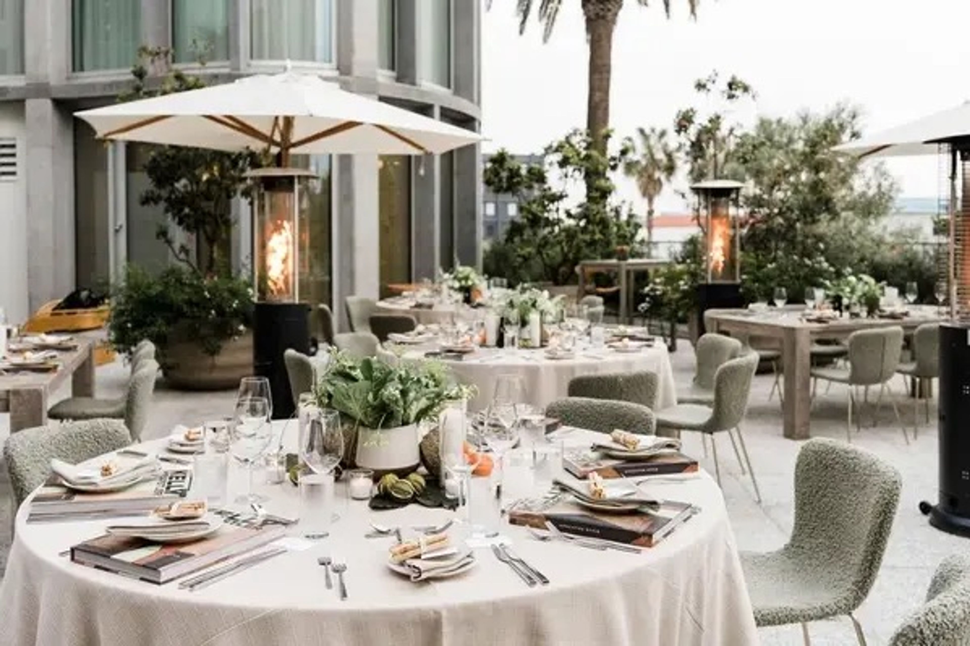 Olea Terrace, an event space at Santa Monica Proper Hotel