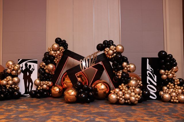 Featured photo from Step Into This Daring Casino Royale Holiday Party at the Marriott Marquis