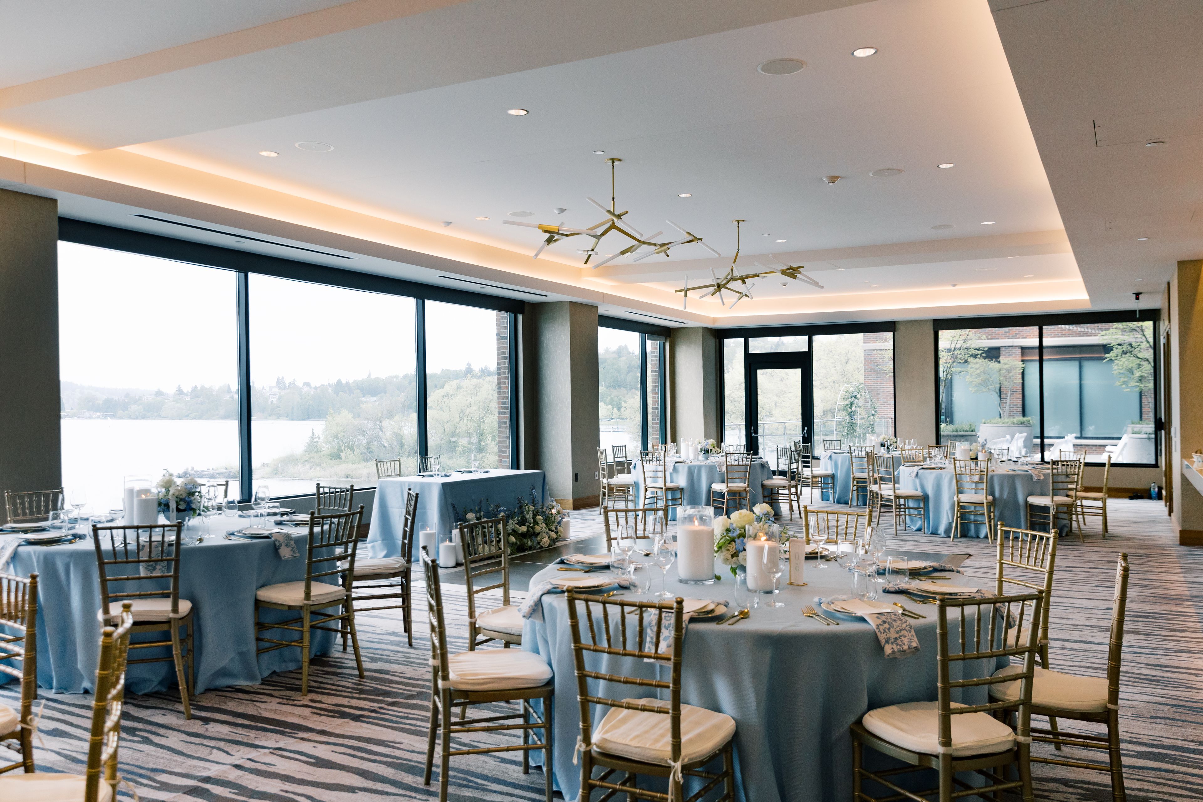 Seattle Room, an event space at Hyatt Regency Lake Washington