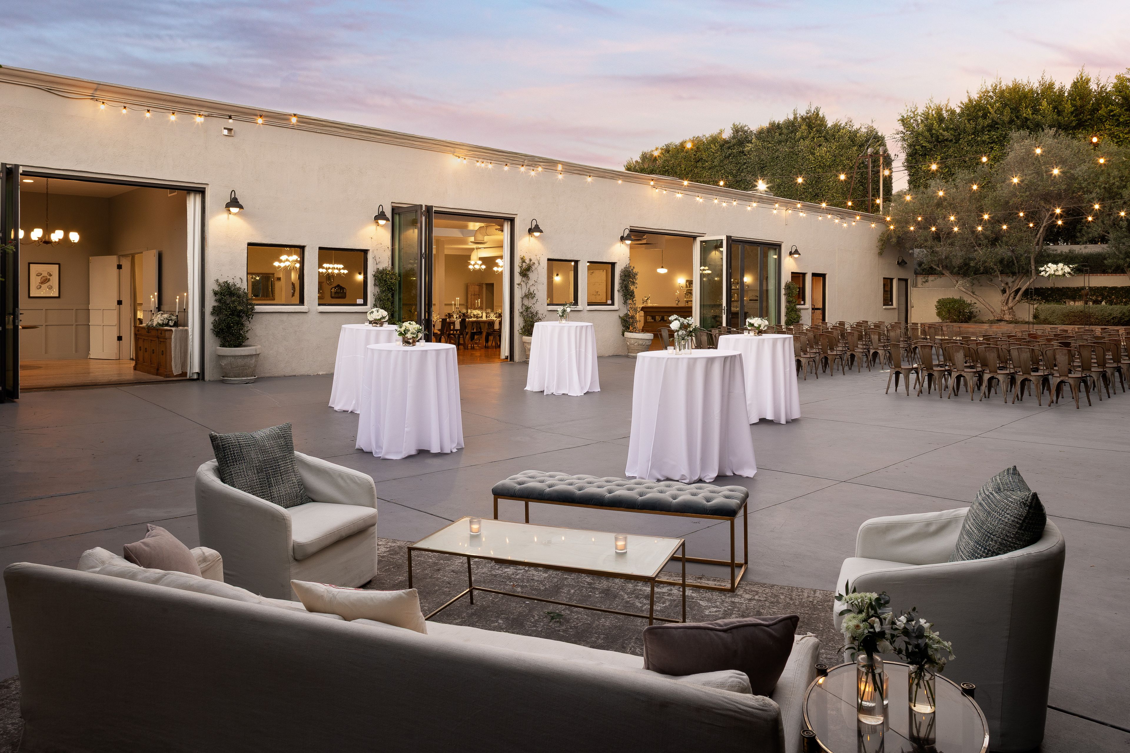 Olive Grove | Private Garden & Courtyard, an event space at The Harper by Wedgewood Weddings