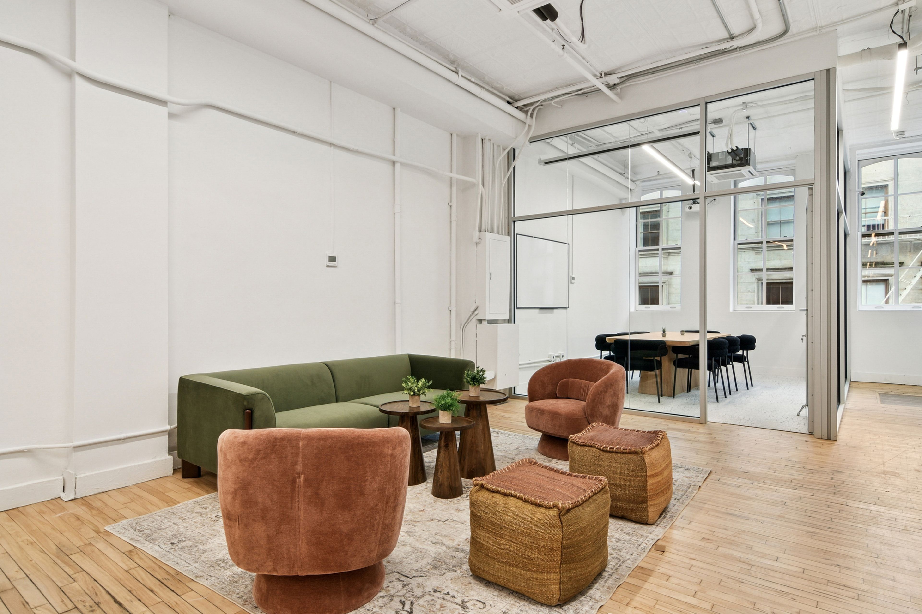Mercer Loft + 2 Breakout Rooms, an event space at The Farm Soho NYC