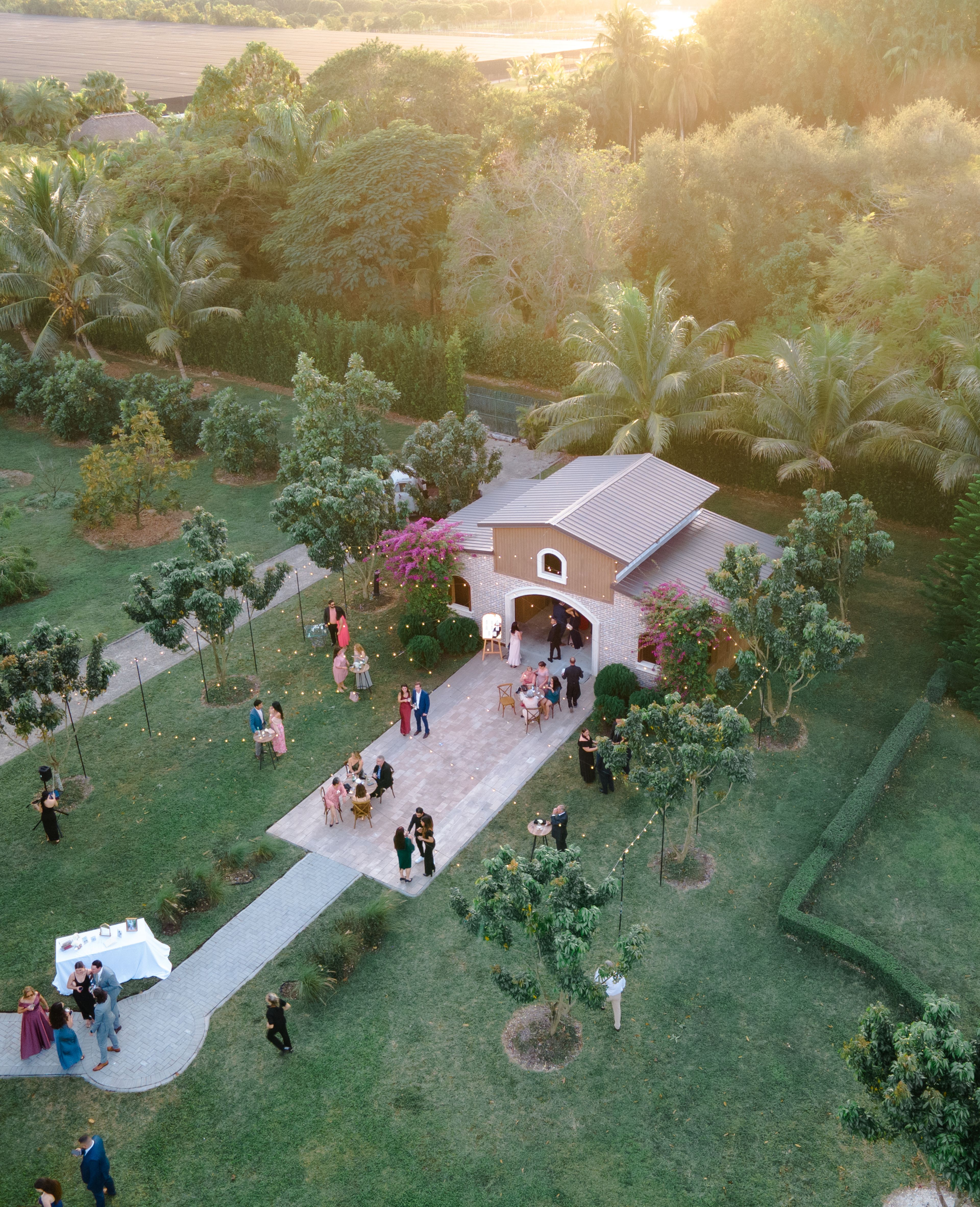 Starry Barn, an event space at Cinco Farm