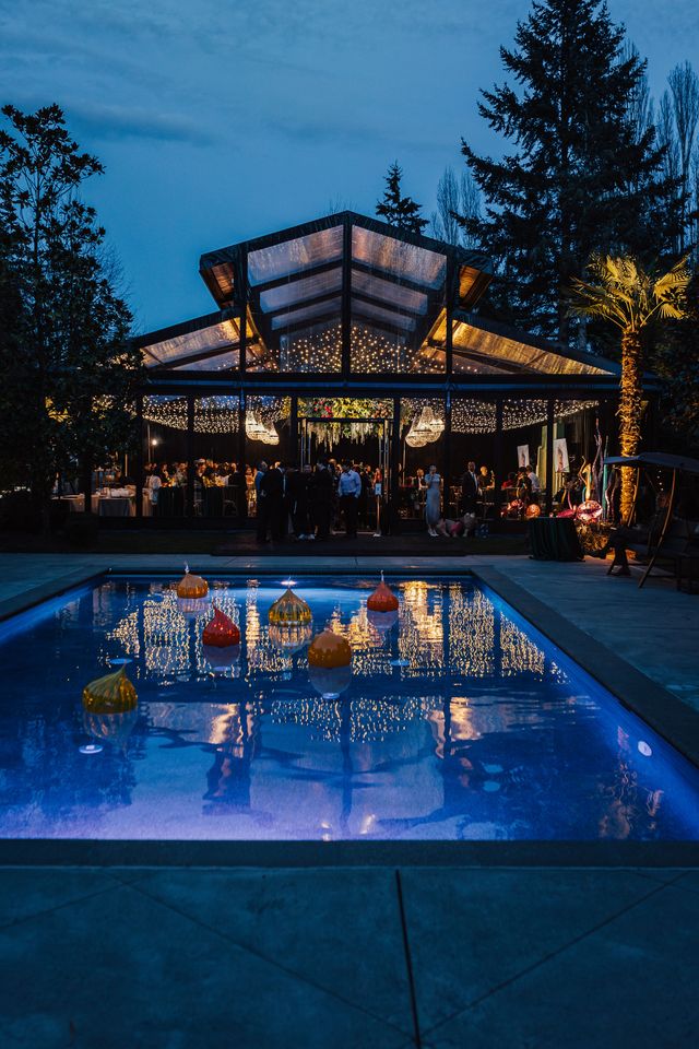 Featured photo from Chandeliers, Color, and Celebration: A Luxe 60th Soirée