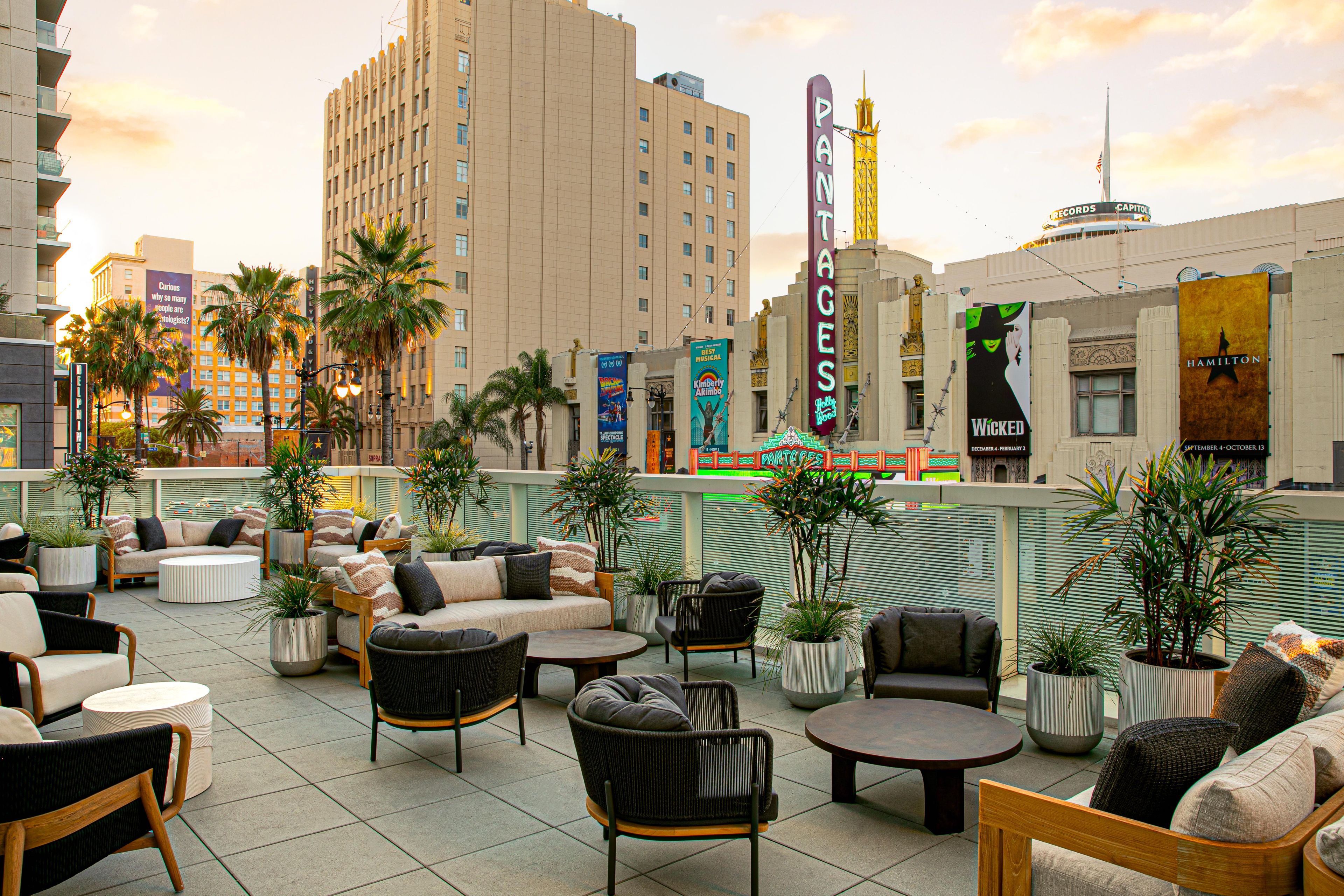 Hollywood Terrace, an event space at W Hollywood
