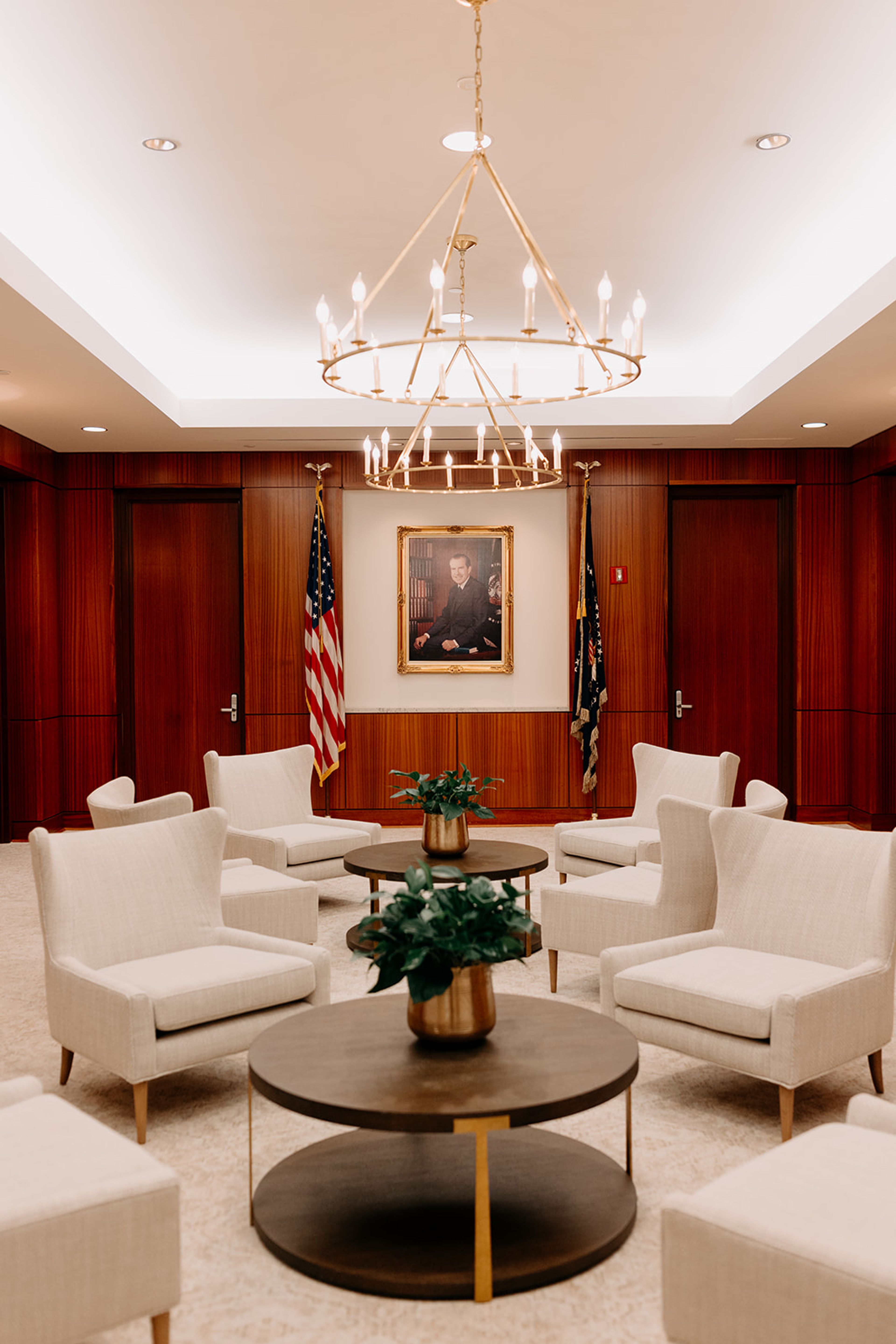Argyros Suite, an event space at Richard Nixon Presidential Library and Museum