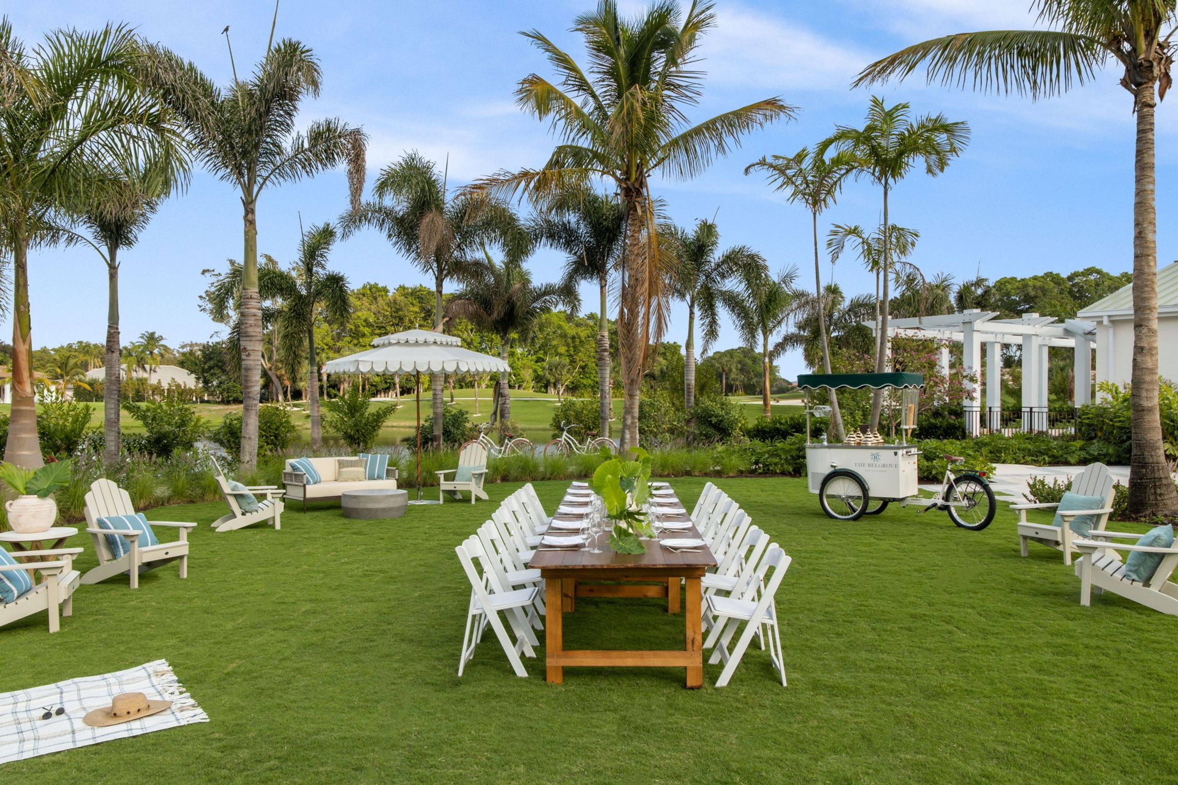 Lakeside Lawn, an event space at The Belgrove Resort & Spa
