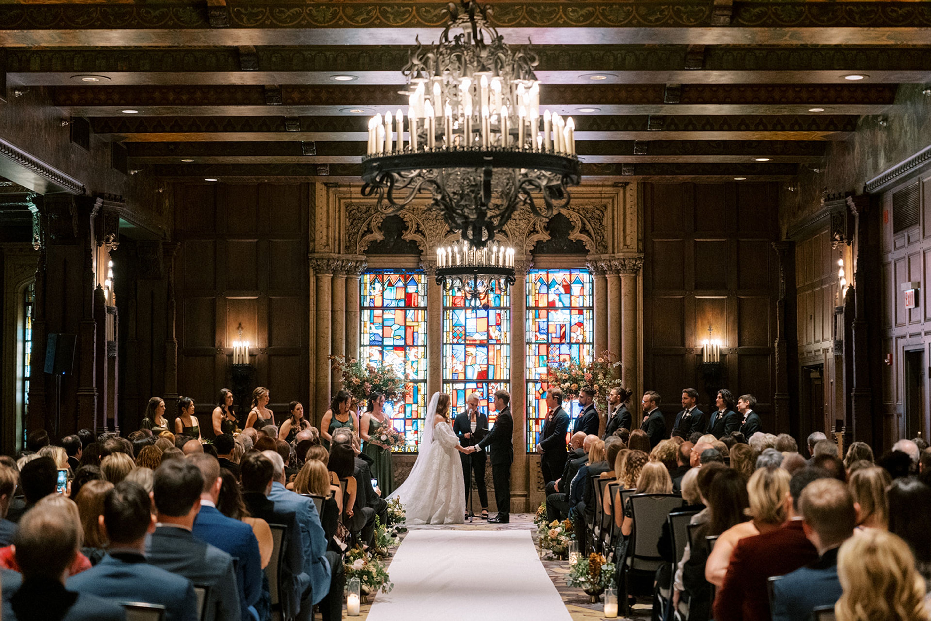 King Arthur Court, an event space at InterContinental Chicago Magnificent Mile