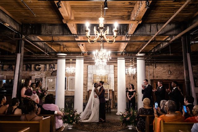 Featured photo from Experience This Whimsical Wedding With Vintage Decor at Salvage One in Chicago