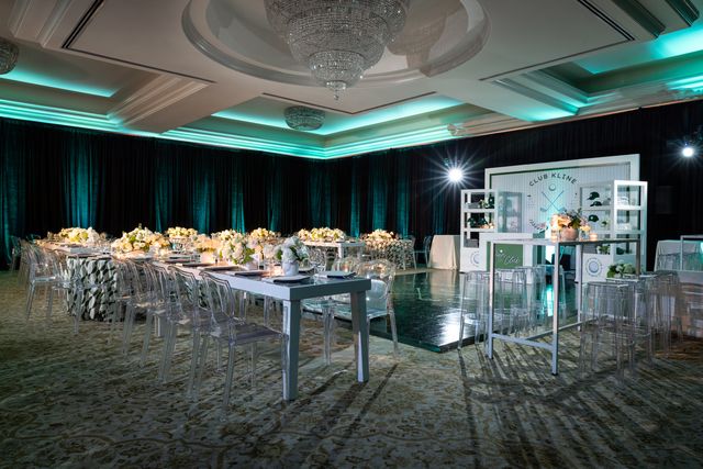 Featured photo from Inside This Golf-Inspired Bar Mitzvah with Custom Displays and Sculpted Greenery at Pacific Club