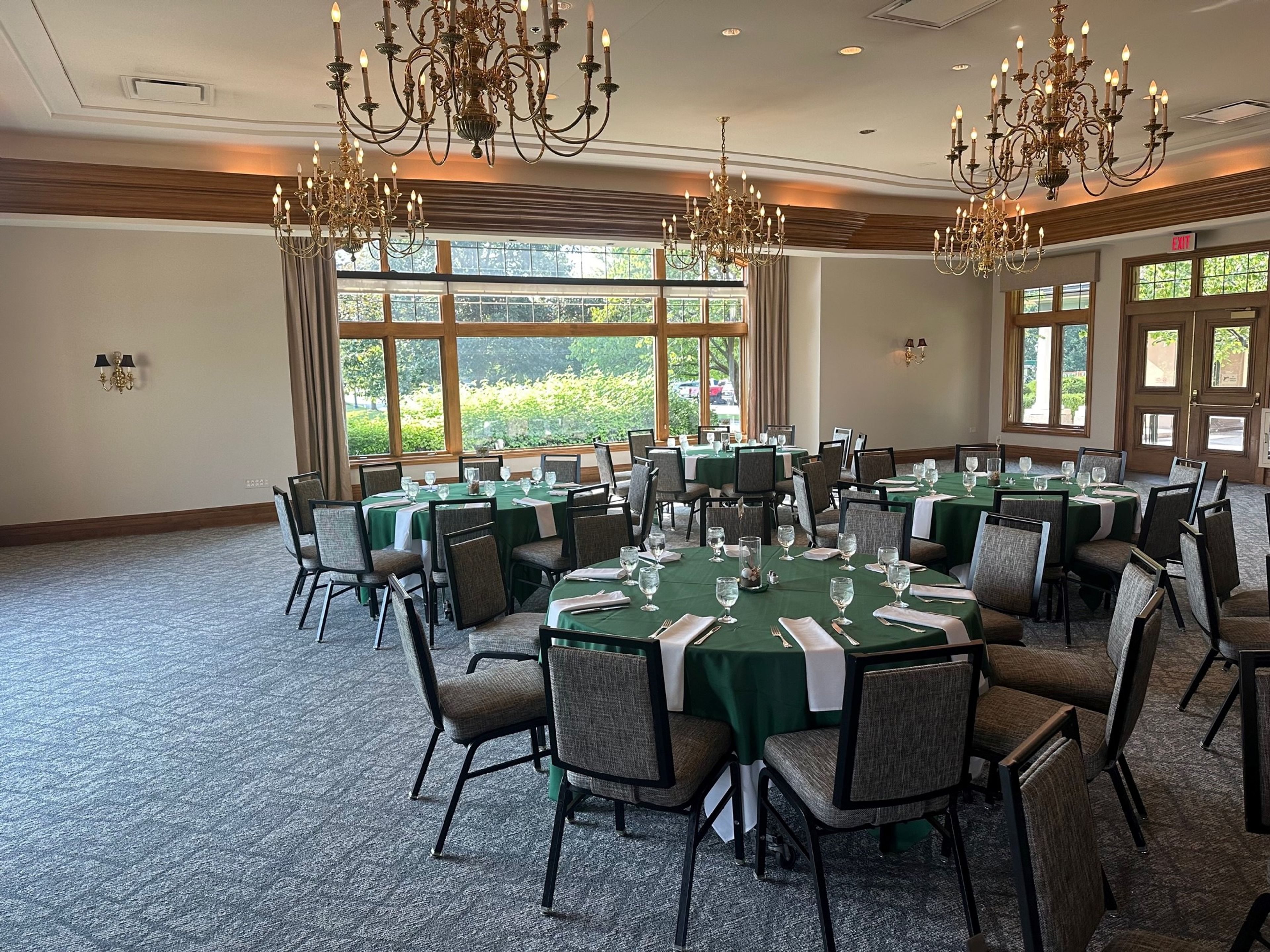 Ridge Room, an event space at Boulder Ridge Country Club