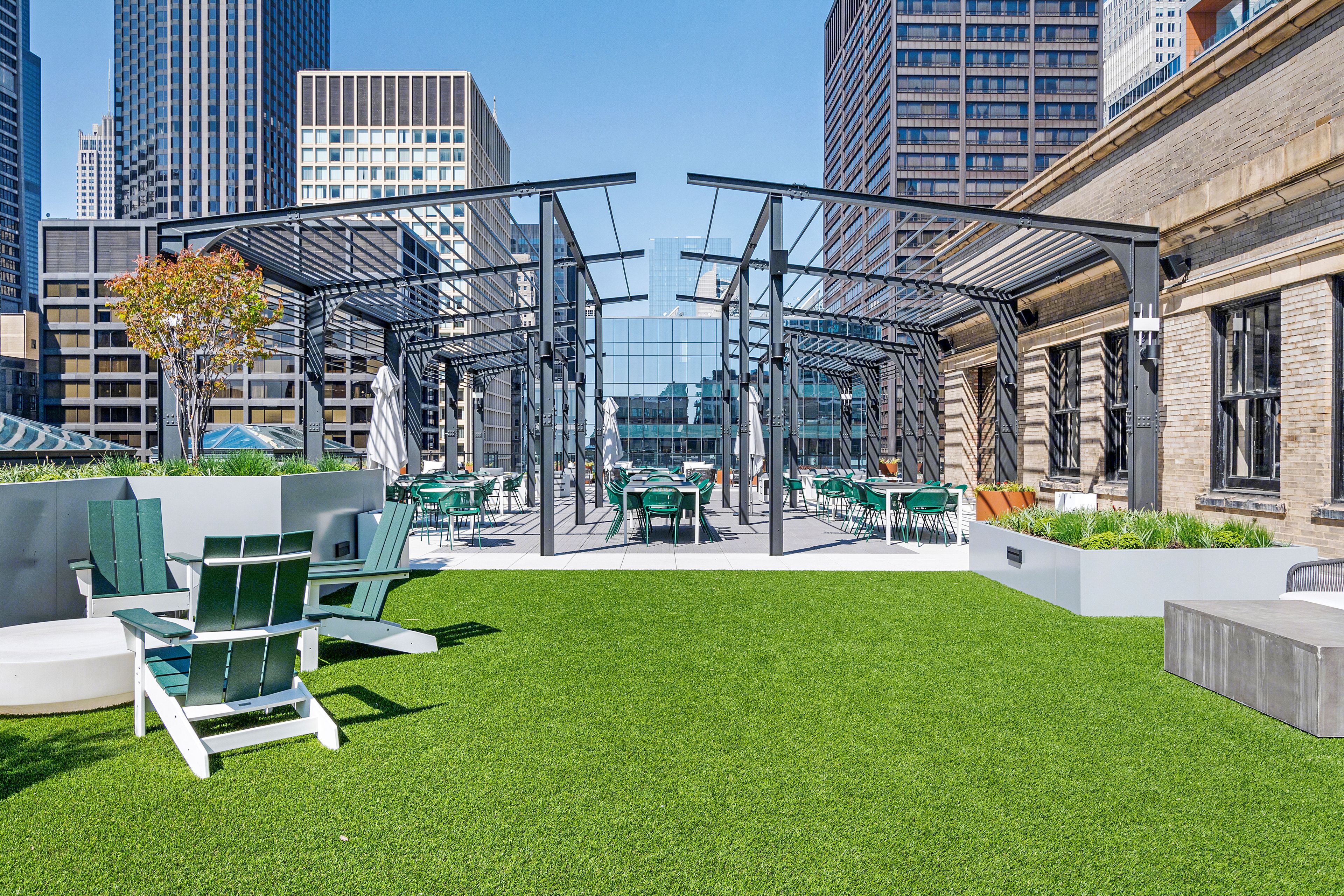 Rooftop, an event space at Marshall Fields & Co. Building - Chicago