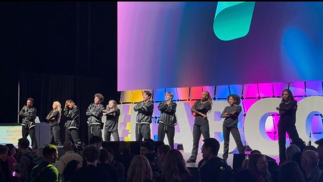 Featured photo from Stadium Dance Custom Mixtape Show for Microsoft – High-Energy Performance at T-Mobile Arena Las Vegas