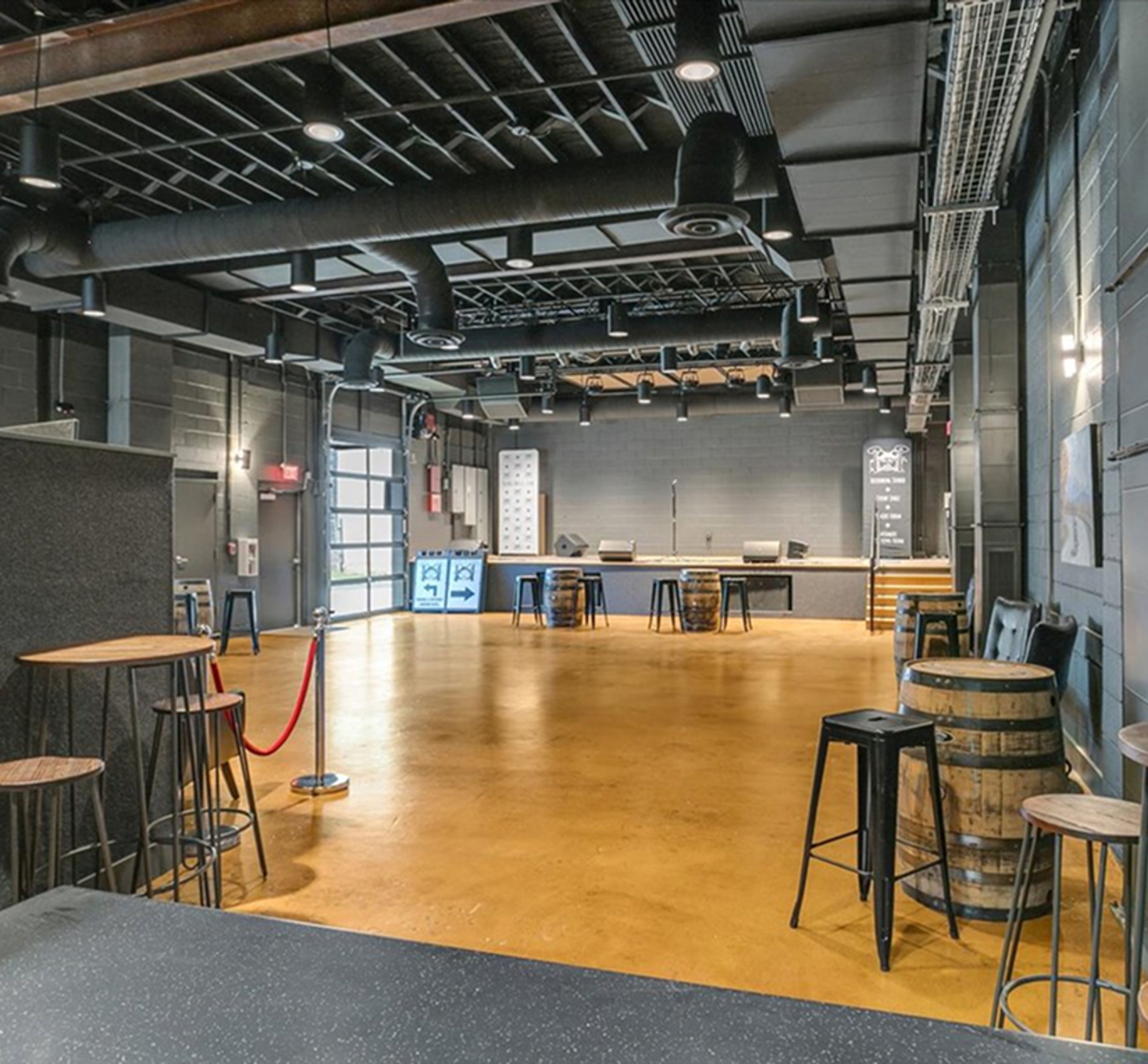 Listening Room, an event space at Poe Mill Music
