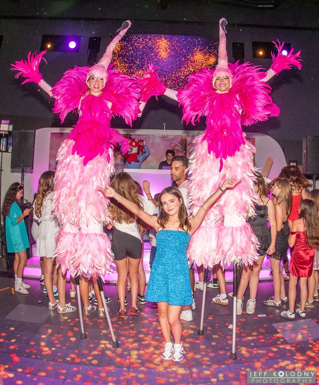 Featured photo from Extravagant Miami Themed Bat Mitzvah