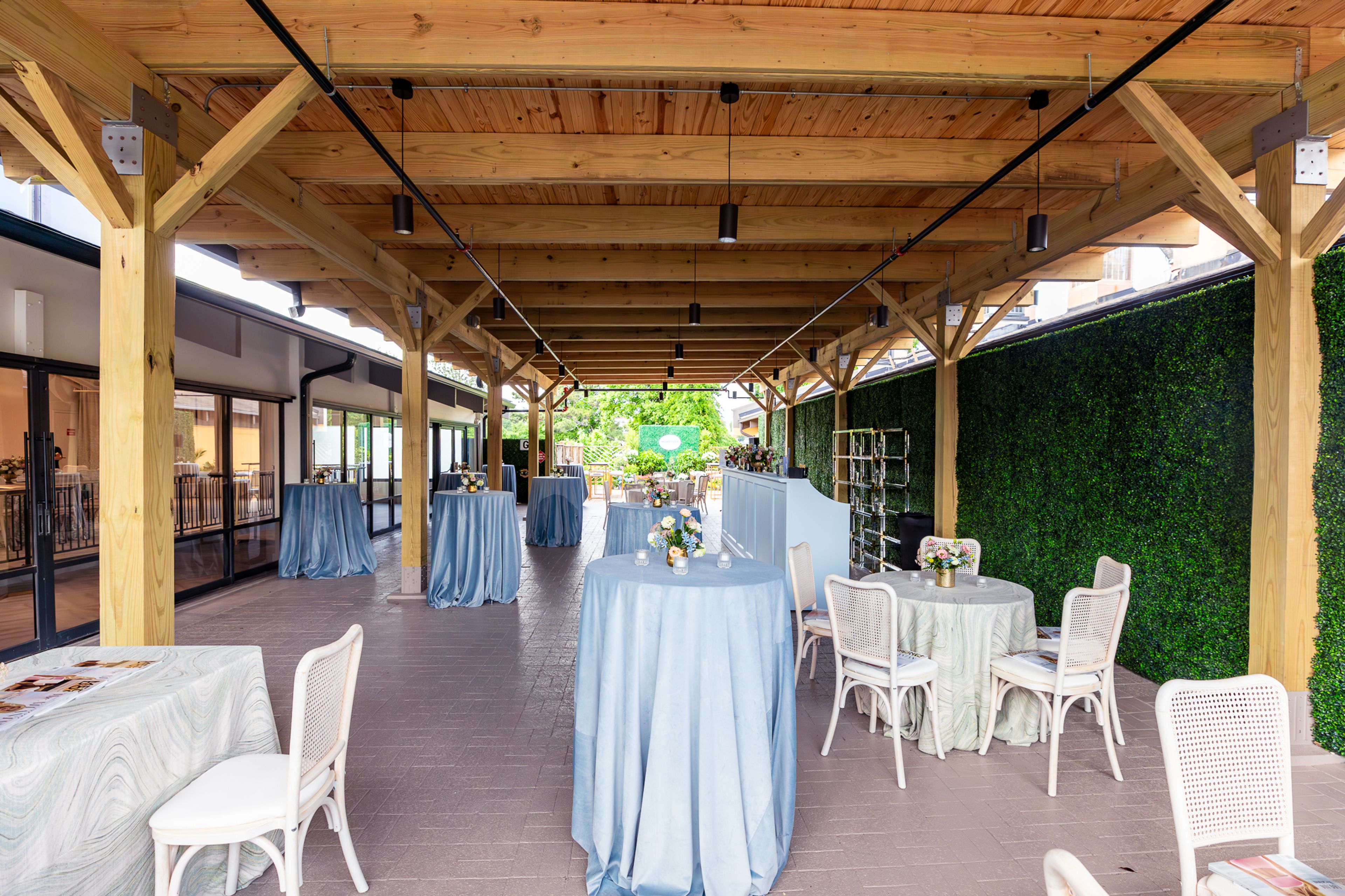 Terrace, an event space at Sinclair