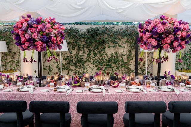 Featured photo from Step Into This Lavish Celebration with Bold Florals and Ambient Glow at Waldorf Astoria Beverly Hills