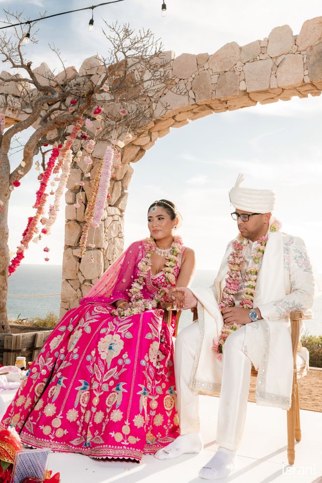 Featured photo from Step Into This Colorful Seaside Wedding with Sunset Vows and Fuchsia Fashion at Rancho Shibumi