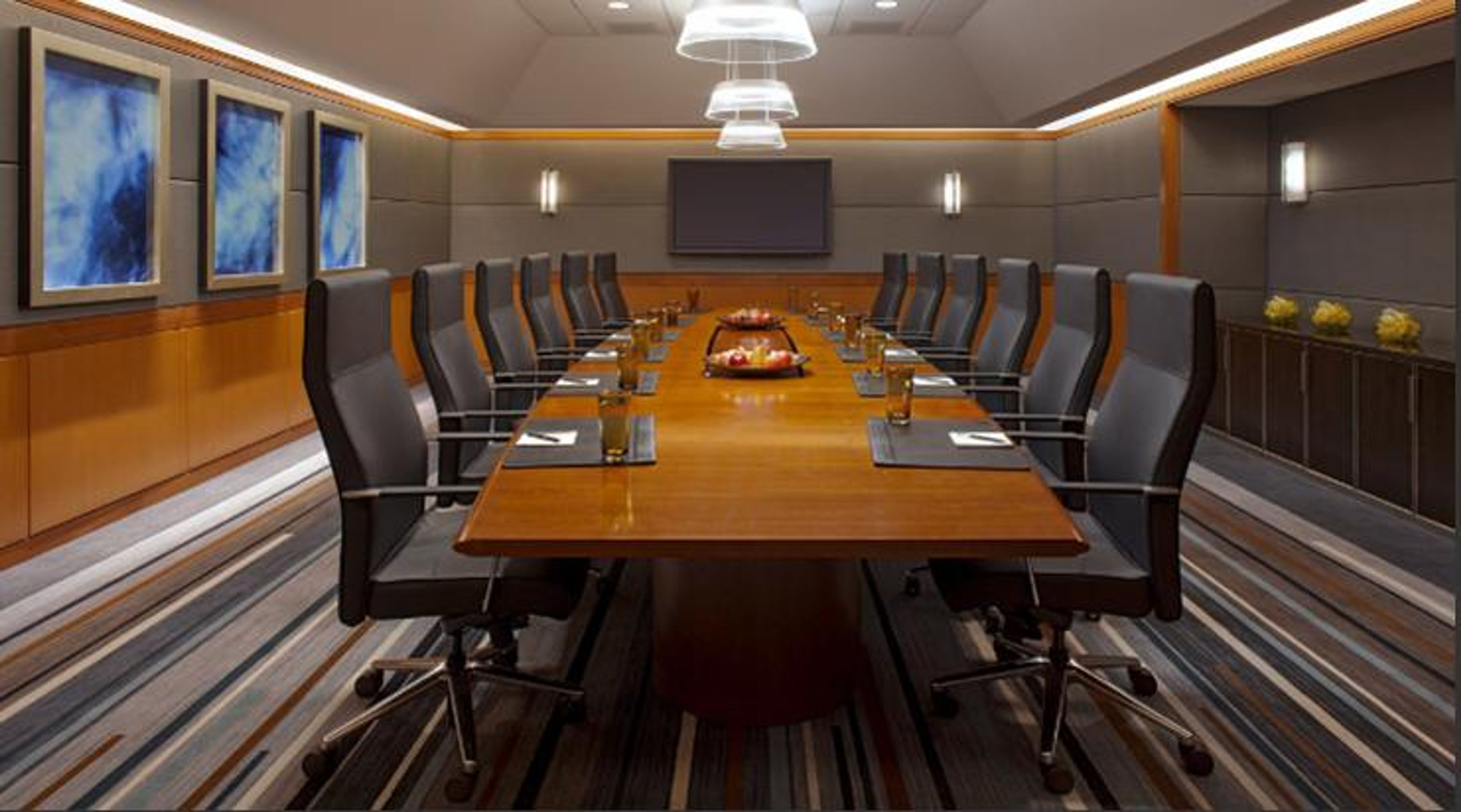 Executive Boardroom, an event space at Grand Hyatt DFW