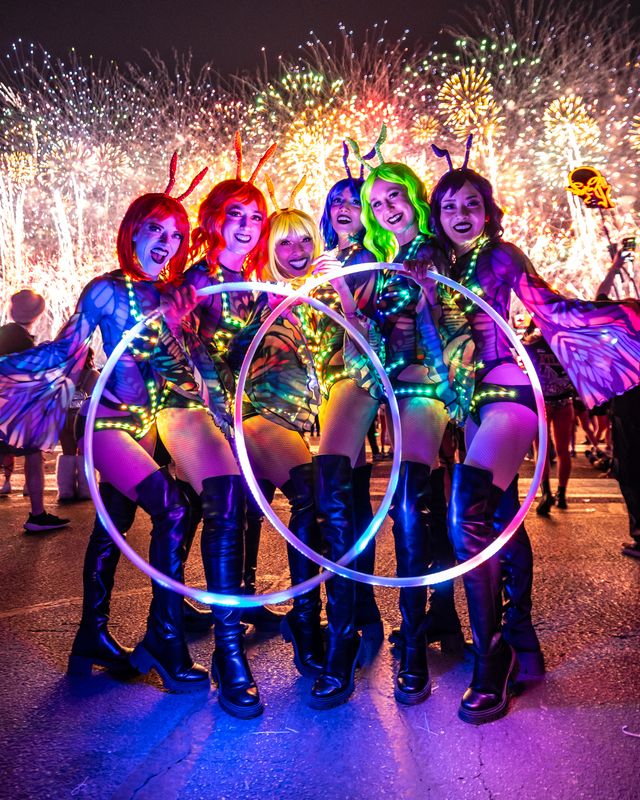 Featured photo from EDC Las Vegas Hoop Troupe