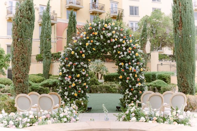 Featured photo from Celebrate This Summer Wedding Filled with Romance and Floral Abundance at Hilton Lake Las Vegas