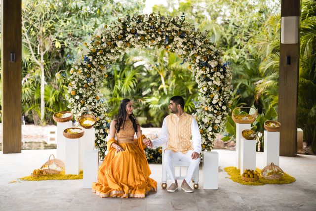 Featured photo from Discover This Multi-Day South Asian Wedding at Grand Moon Palace with Lush Decor and Ocean Views