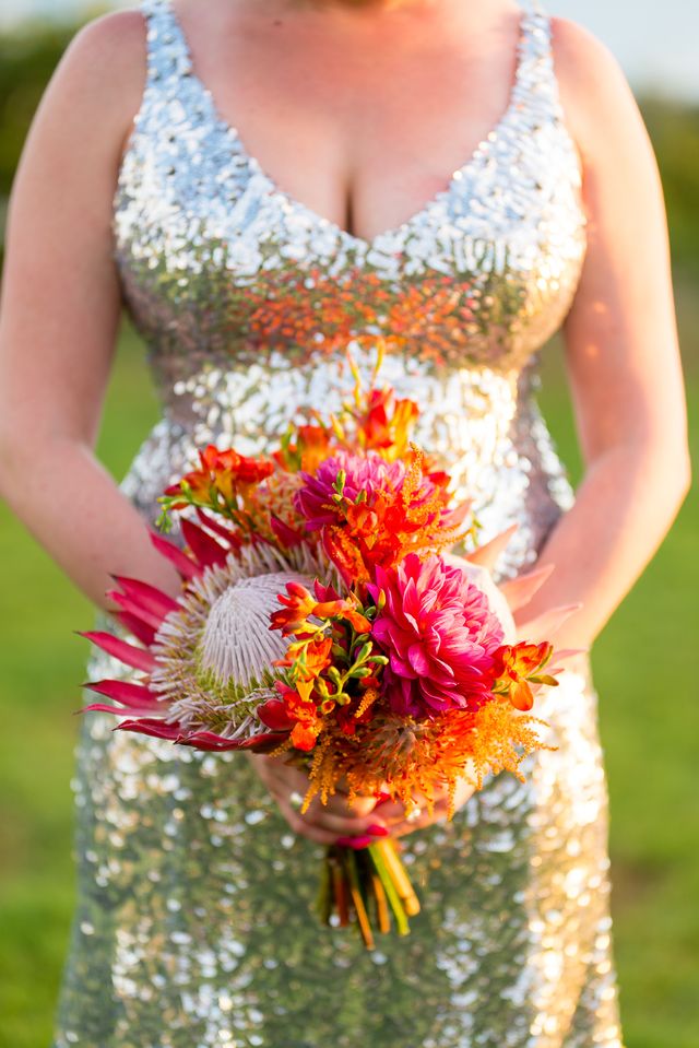 Featured photo from Tropical Sequined Wedding