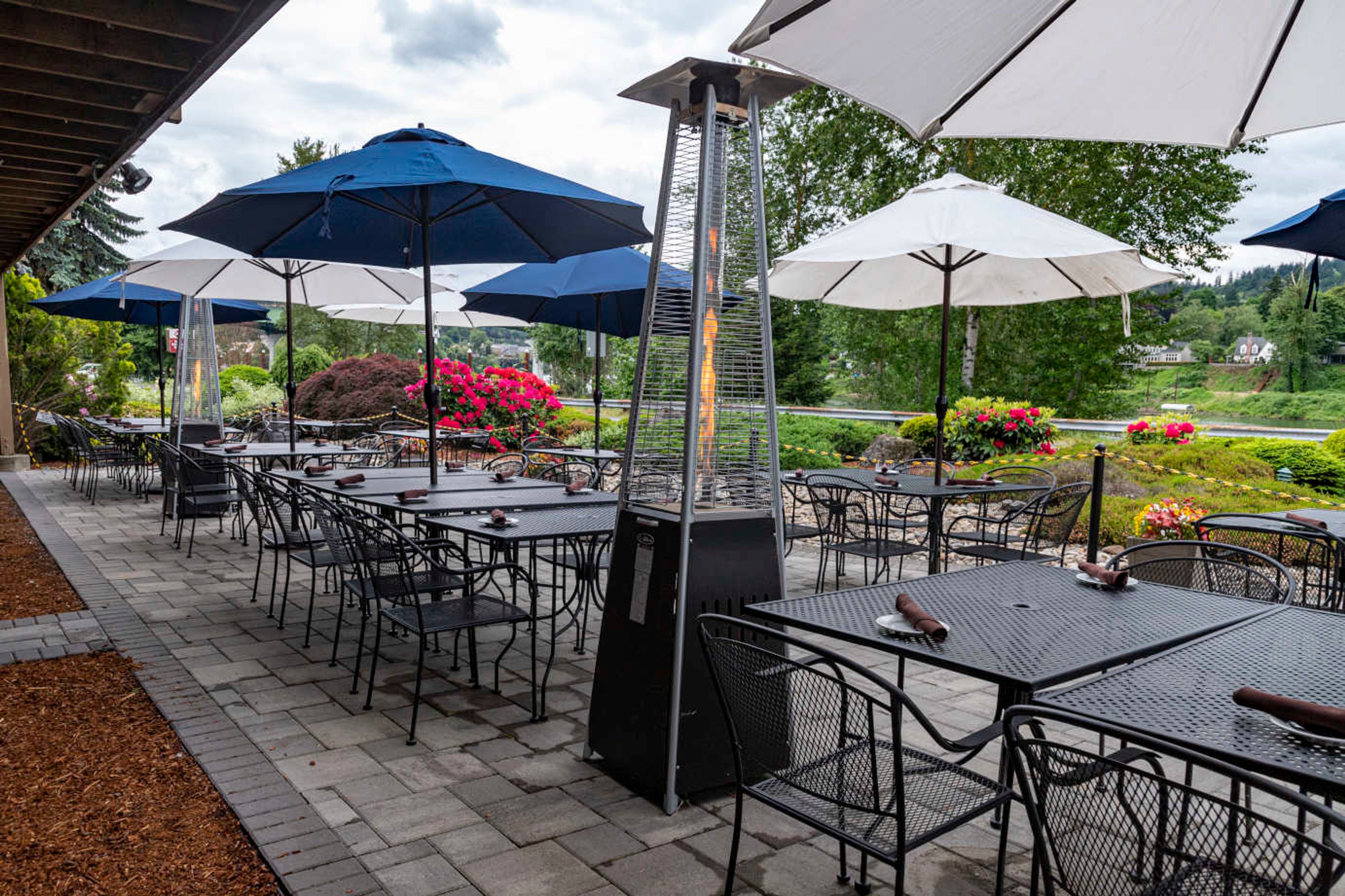 Outdoor Patio, an event space at Rivershore Bar and Grill