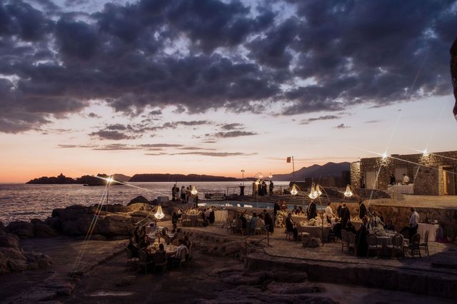 Featured photo from This Seaside Wedding in Dubrovnik with Sunset Dining and Regal Architecture Was Meant To Be